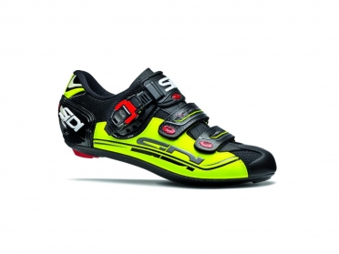 Sidi Genius 7 Rennradschuh Schwarz/Gelb Herren