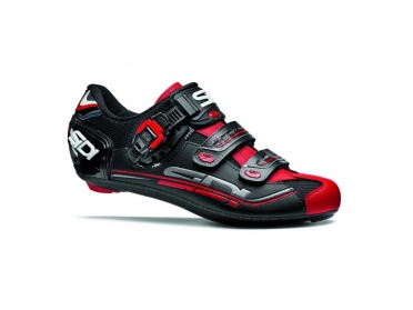 Sidi Genius 7 Rennradschuh Schwarz/Rot Herren