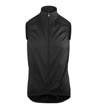 Assos Mille GT wind vest Radjacke Schwarz Herren