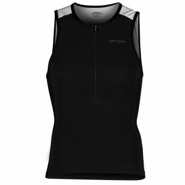 Orca Athlex tri top armellos Schwarz/Weiss Herren 