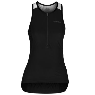 Orca Athlex tri top armellos Schwarz/Weiss Damen 