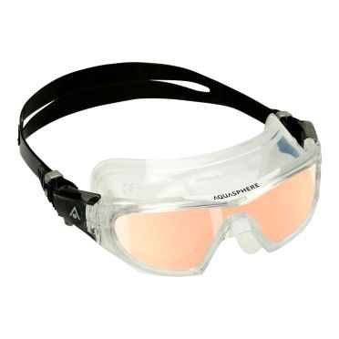 Aqua Sphere Vista Pro mirror linse Schwimmbrille schwarz/transparent 