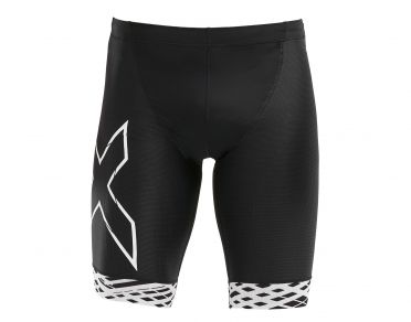 2XU Compression Tri shorts Schwarz/Weiß Herren