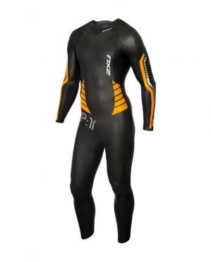 2XU P:1 Propel Langarm Neoprenanzug Schwarz/Orange Herren 