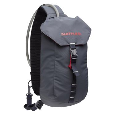 Nathan Run Sling Trinkrucksack 6L Grau/Rot Unisex  