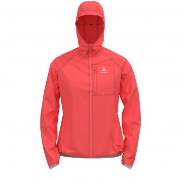 Odlo Dual Dry Waterproof Laufjacke Rosa Damen