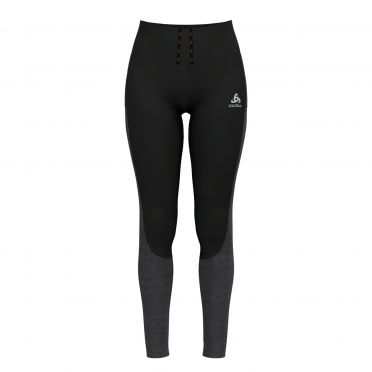 Odlo Run Easy Warm Laufhose schwarz Damen 