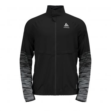 Odlo Zeroweight Pro Warm Reflect Laufjacke Schwarz Herren