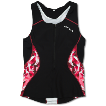 Orca Core tri top Schwarz/rosa Damen