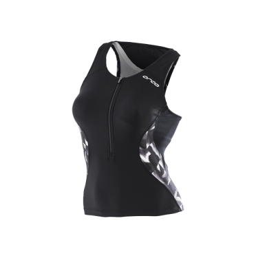 Orca Core tri top Schwarz/weiß Damen