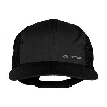 Orca Unisex Laufkappe Schwarz 