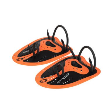 Orca Beginner Handpaddles Orange/Schwarz 