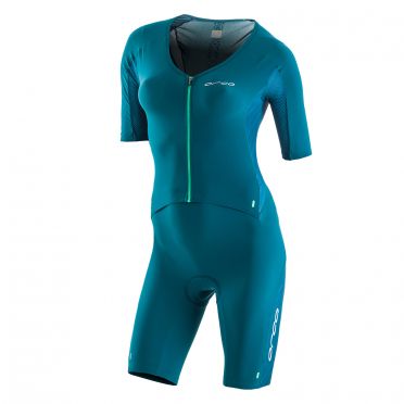 Orca 226 Kompress Aero Race Trisuit Grün Damen