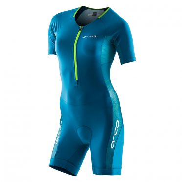 Orca Core Aero Race Trisuit Kurzen Ärmel Grün Damen