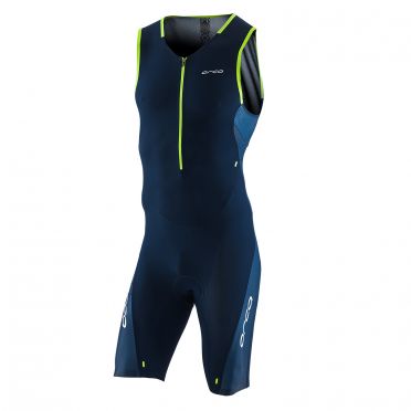 Orca 226 Kompress race trisuit ärmellos Blau Herren