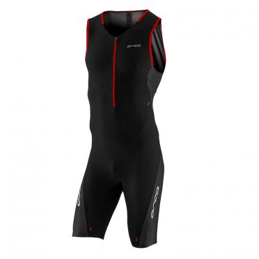 Orca 226 Kompress race trisuit ärmellos Schwarz Herren 