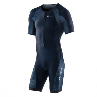 Orca Core Aero Race Trisuit Kurzen Ärmel Blau Herren