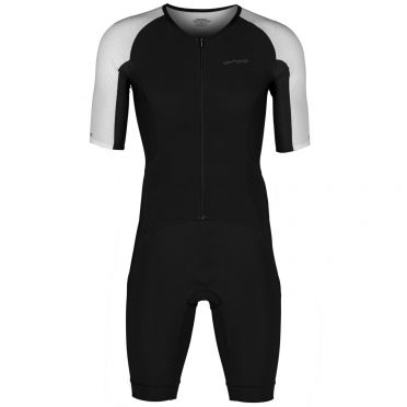 Orca Athlex Aero Race Trisuit Kurzarm Schwarz/Weiss Herren 