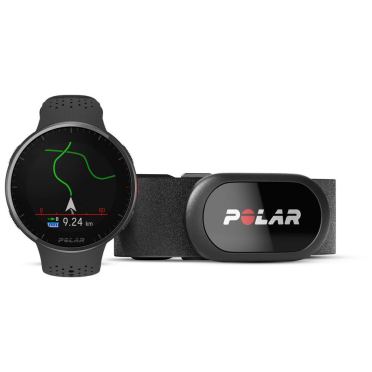 Polar Pacer Pro HR Sportuhr grau/schwarz 