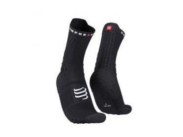 Compressport Pro racing v4.0 trail Laufsocken Schwarz 