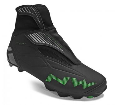 Northwave Husky Winter Tech MTB Schuh Schwarz/Grün Herren