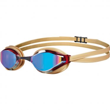Arena Python mirror Schwimmbrille Gold