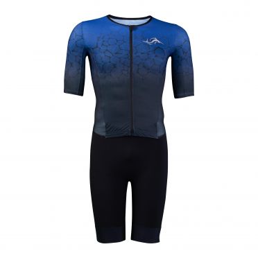 Sailfish Aerosuit perform trisuit kurzarm Blau Herren