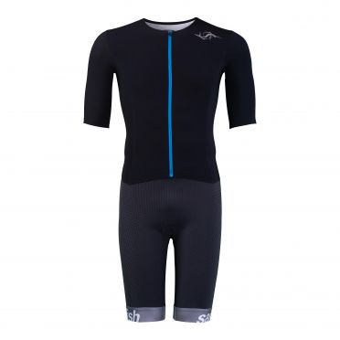 Sailfish Aerosuit pro trisuit kurzarm Schwarz Herren 