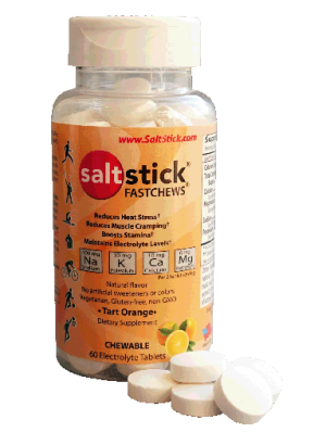 Saltstick Fastchews Flasche Orange 60 Stück