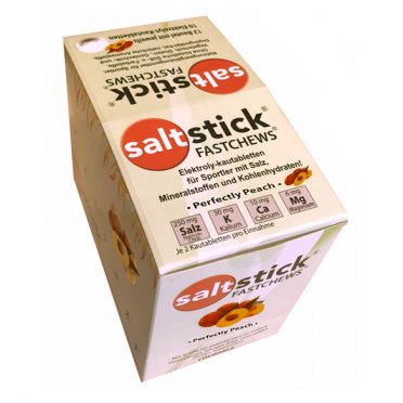 Saltstick Fastchews Brett Pfirsich 12 x 10 Stück