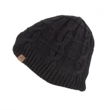 Sealskinz Cold Weather Cable knit beanie Schwarz 