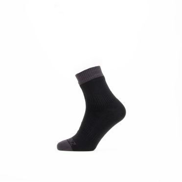 Sealskinz Warm weather Radsocken Schwarz/Grau Unisex 