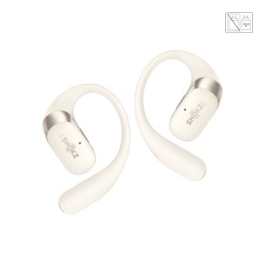 Shokz OpenFit 2 Ohrstöpsel beige