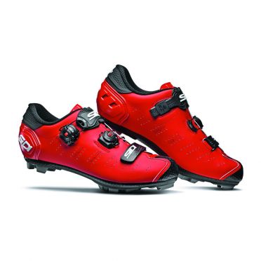 Sidi Dragon 5 SRS Matt MTB Schuh Rot Herren