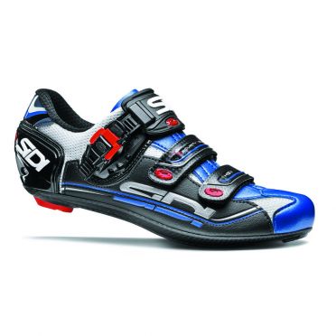 Sidi Genius 7 Rennradschuh Weiß/Blau Herren