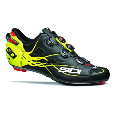 Sidi Shot Rennradschuh Schwarz/Gelb Herren