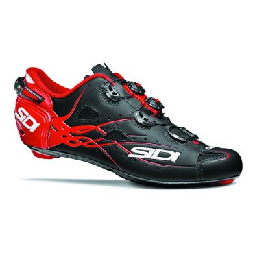 Sidi Shot Matt Rennradschuh Schwarz/Rot Herren