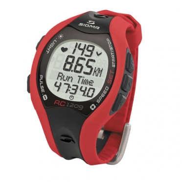 Sigma RC 1209 Pulsmesser Rot