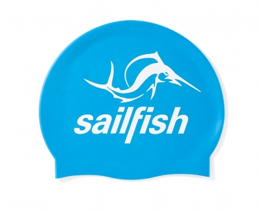 Sailfish Silikon Badekappe Blau 