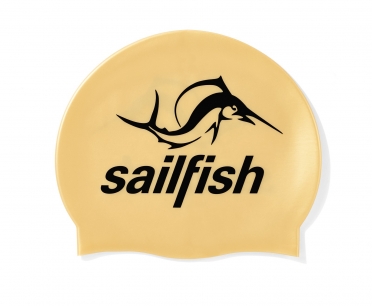 Sailfish Silikon Badekappe Gold 