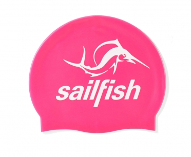 Sailfish Silikon Badekappe Rosa