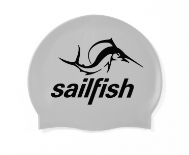 Sailfish Silikon Badekappe Silver 