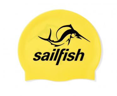 Sailfish Silikon Badekappe Gelb 
