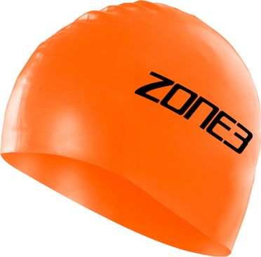 Zone3 Silikon Badekappe Orange