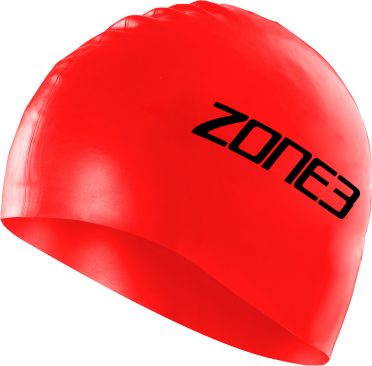 Zone3 Silikon Badekappe Rot