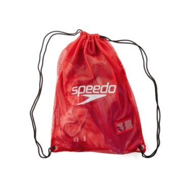 Speedo Equipment Mesh Schwimmtasche Rot
