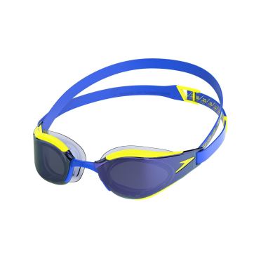 Speedo fastskin hyper elite mirror Schwimmbrille Blau 