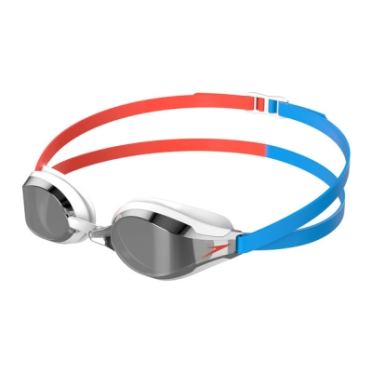 Speedo fastskin speedsocket 2 Spiegel Schwimmbrille Rot/Blau