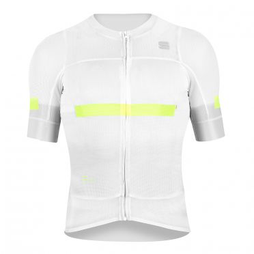 Sportful Evo Radtrikot Kurzarm Weiß Herren