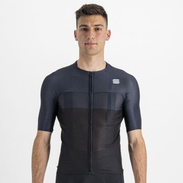 Sportful Light Pro Kurzarmtrikot Schwarz/Blau Herren 